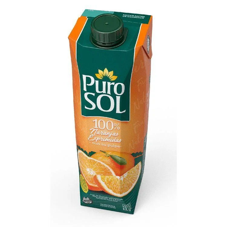 JUGO SOL NARANJA 1 L