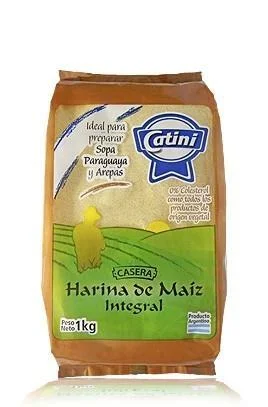 HARINA DE MAIZ INTEGRAL CATETE