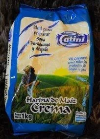 HARINA DE MAIZ CREMA CATINI 1KG