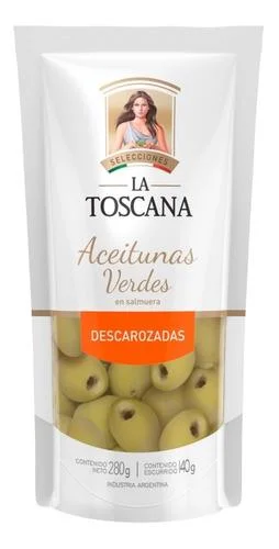 LA TOSCANA ACEITUNA DESCAROZADA Z 280 GRS 
