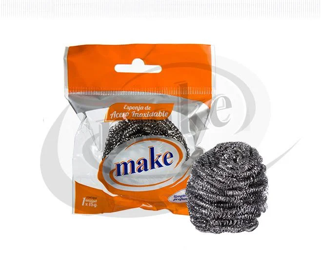 ESPONJA DE ACERO MAKE 