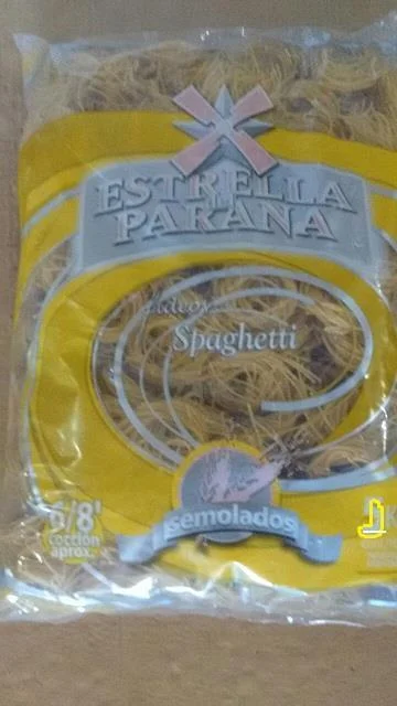 FIDEO SPAGUETTI NIDO ESTRELLA 1KG