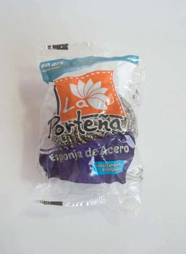 ESPONJA DE ACERO X 50 GRS