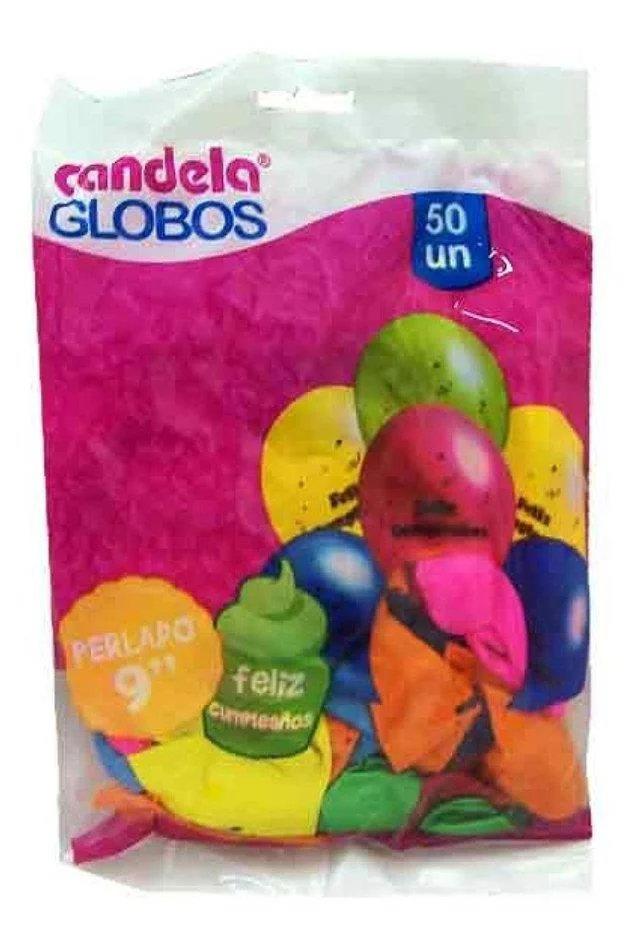 GLOBO FELIZ CUMPLEAÑOS 50U