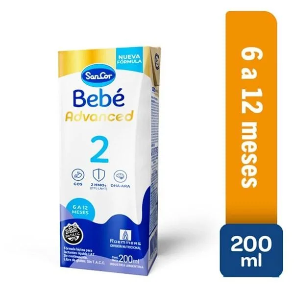 LECHE SANCOR 2 ADVANCED 200ML