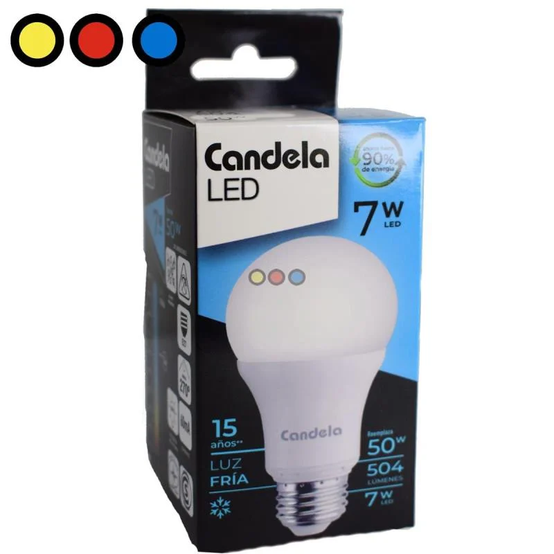 LAMPARA LED CANDELA 7W