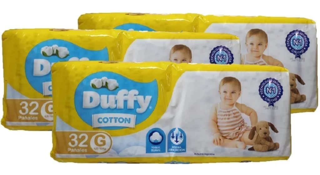 DUFFY  32 PAÑALES 