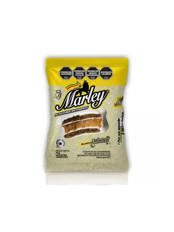 ALFAJOR MARLEY BLANCO 80 G