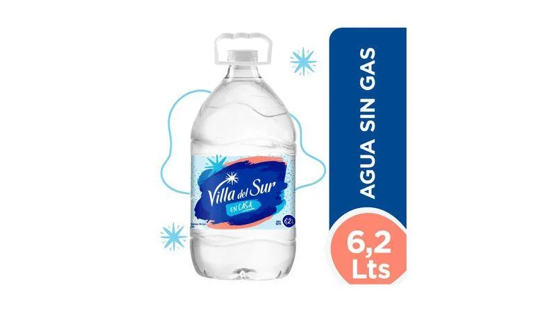 AGUA VILLA DEL SUR BIDON 6.2 L 