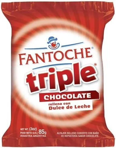 ALFAJOR FANTOCHE NEGRO 85G