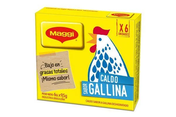 CALDO MAGGI GALLINA X 6 U.