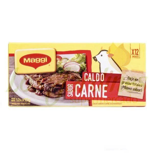 CALDO CARNE MAGGI 114G