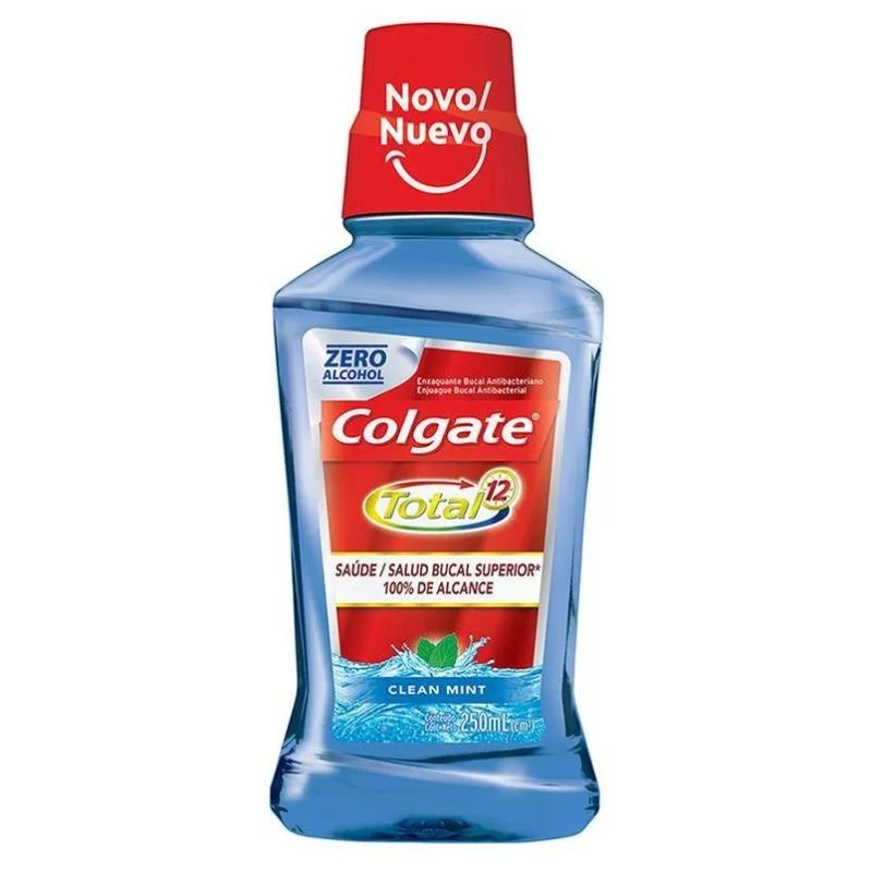 COLGATE TOTAL CLEAN MINT ENJBUC X 250 ML