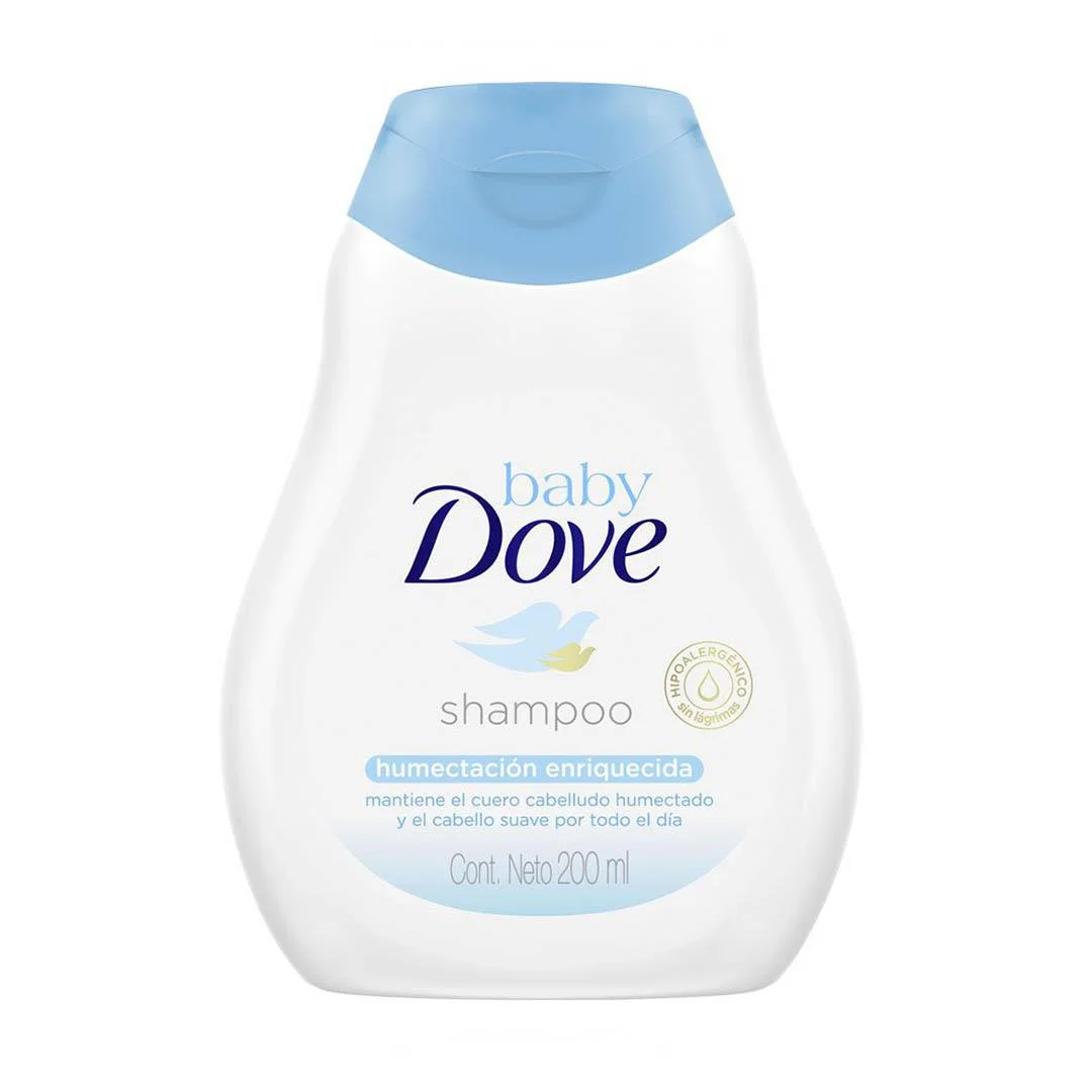 DOVE BABY SHAMPPO HUMEC ENRIQ X 200 ML