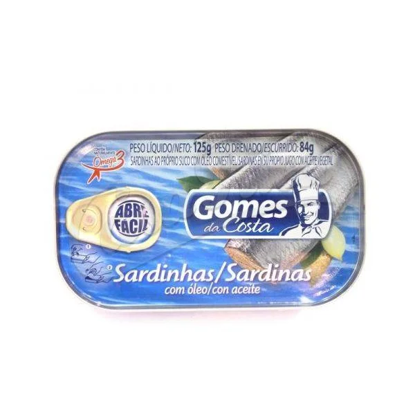 SARDINAS GOMES DA COSTA 125G