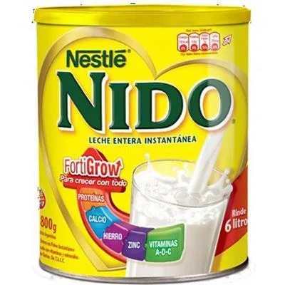 LECHE NIDO FORTIGROW X 750 GR