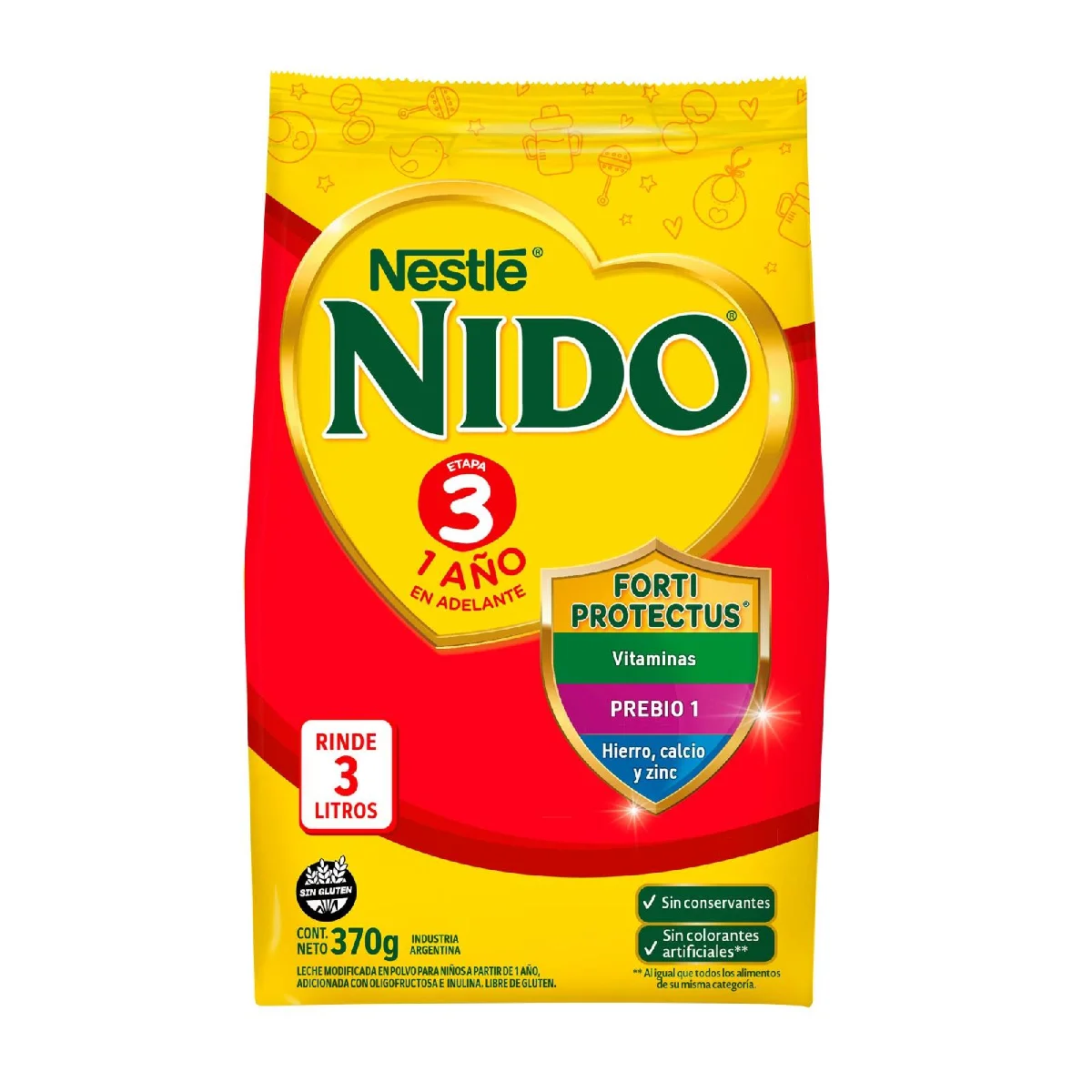 LECHE NIDO ETAPA 3 RINDE2.5L