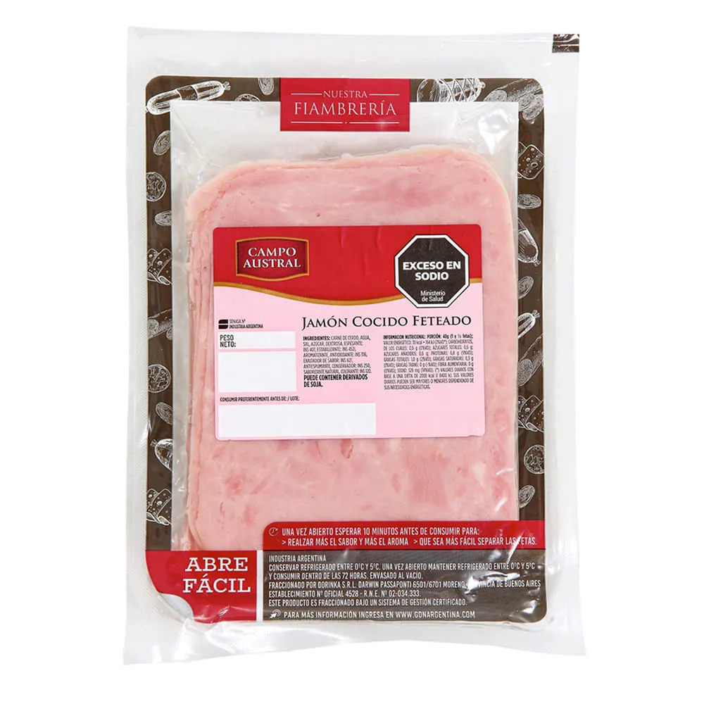 JAMON COCIDO CAMPO ALEMAN