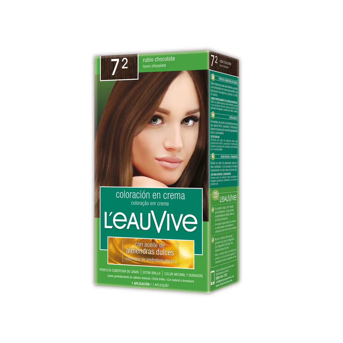 LEAU VIVE 7.2 RUBIO CHOCOLATE