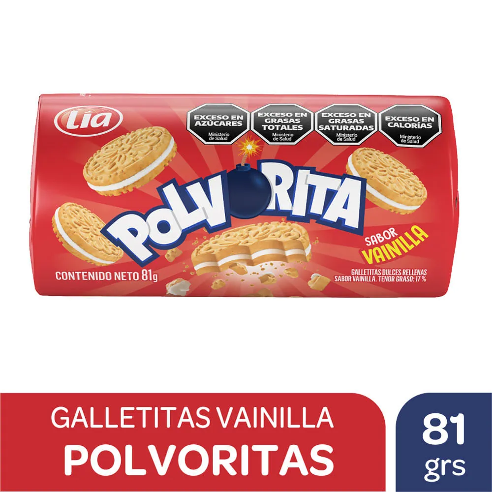 GALLETITA POLVORITA VAINILLA 81G