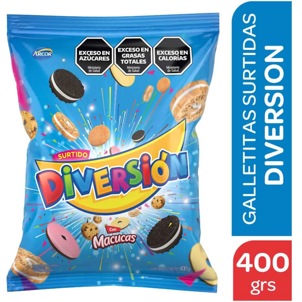 GALLETITAS SURTIDO DIVERSION 400G