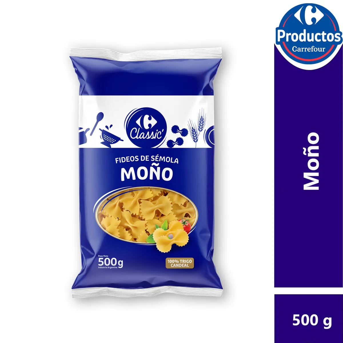 FIDEO BONANZA MOÑO 500G