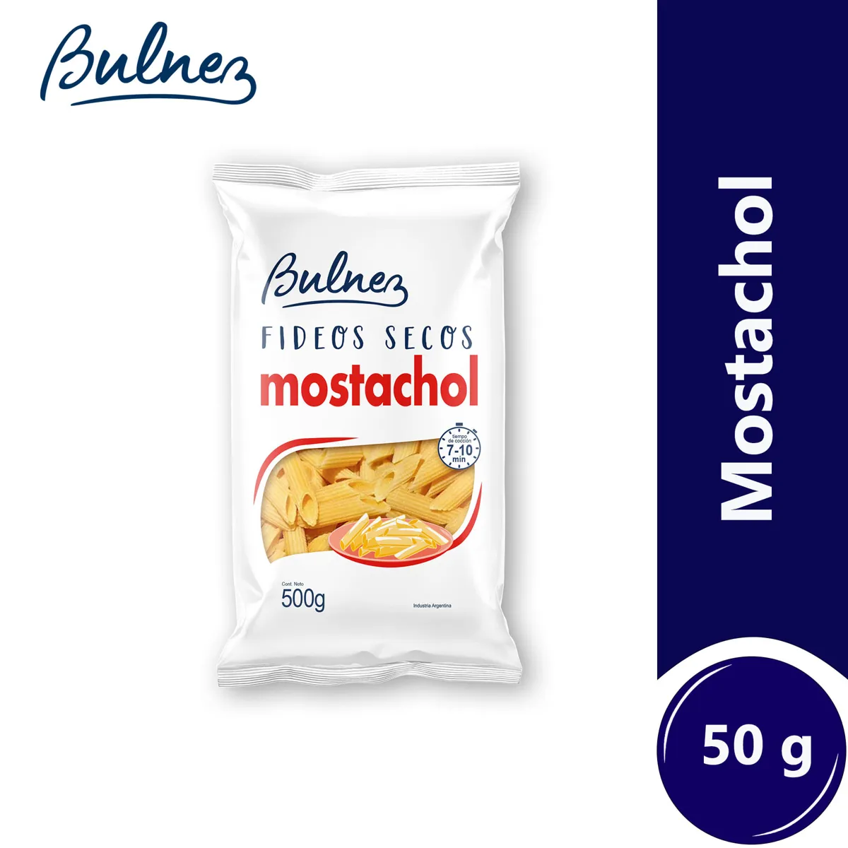 FIDEO BONANZA MOSTACHOL 500G
