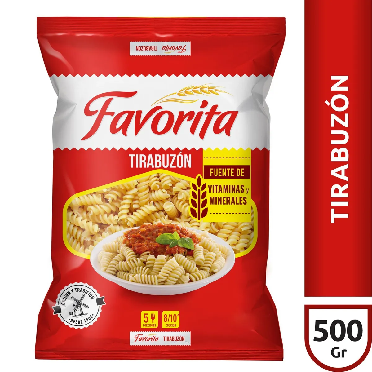 FIDEO TIRABUZON FAVORITA 500G