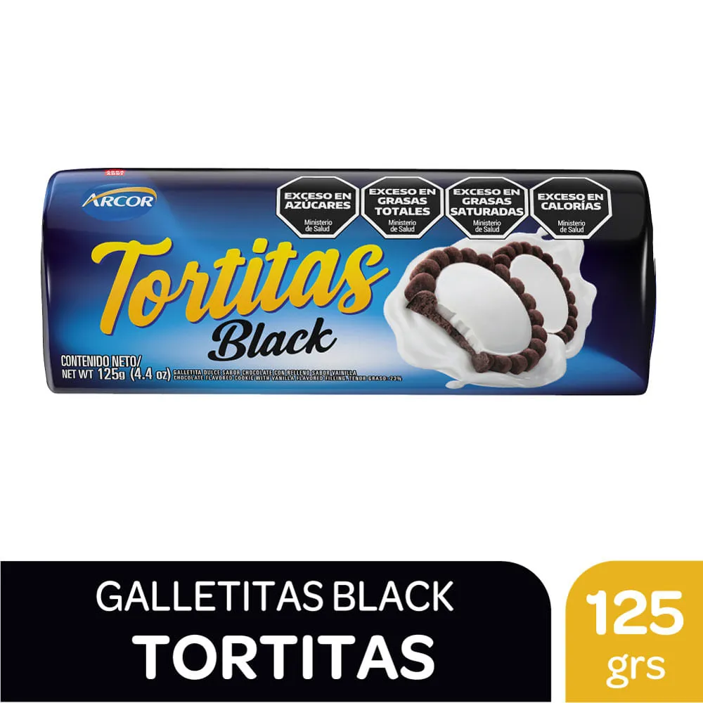 TORTITAS BLACK 125G
