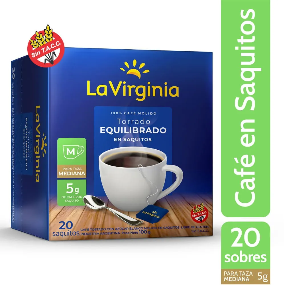 CAFE SAQUITOS LA VIRGINIA 20UN