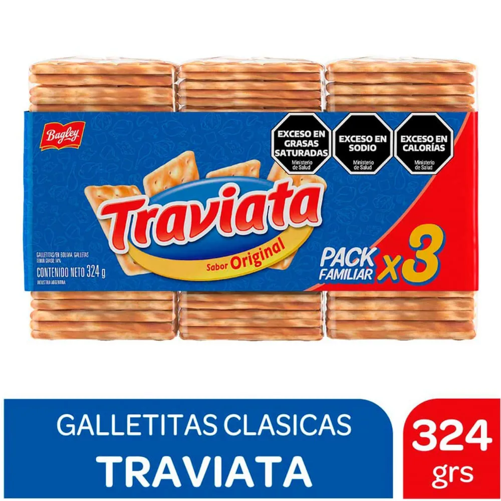 TRAVIATA GALLETITAS X3