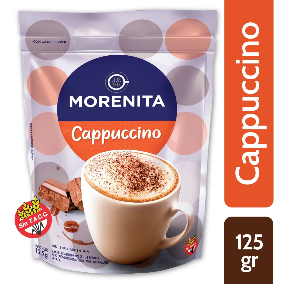 CAPPUCCINO LA MORENITA 125G
