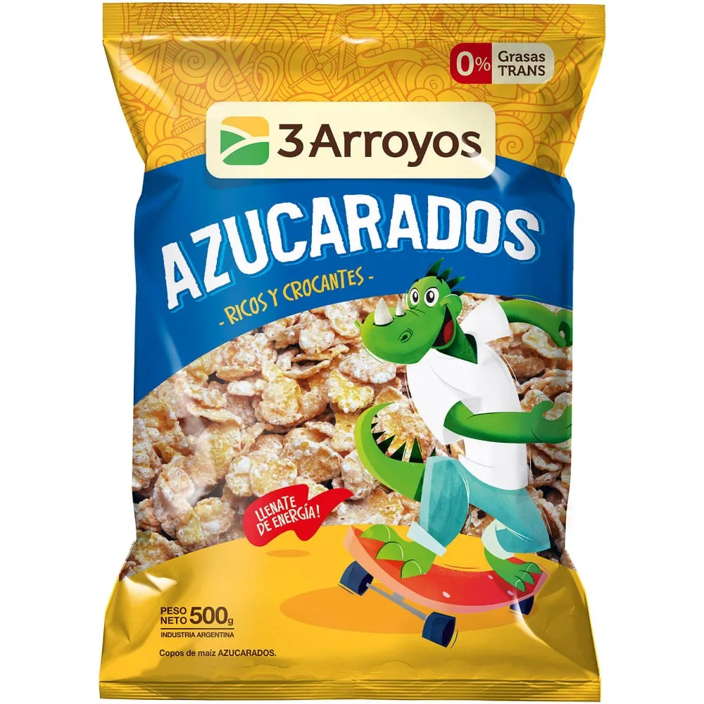COPOS AZUCARADOS 3 ARROYOS 500G