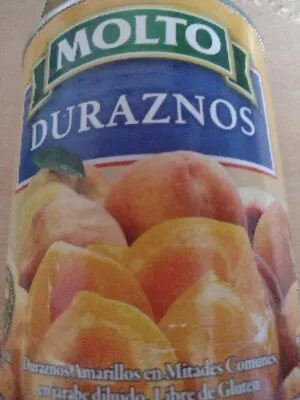 DURAZNOS MOLTO 820G