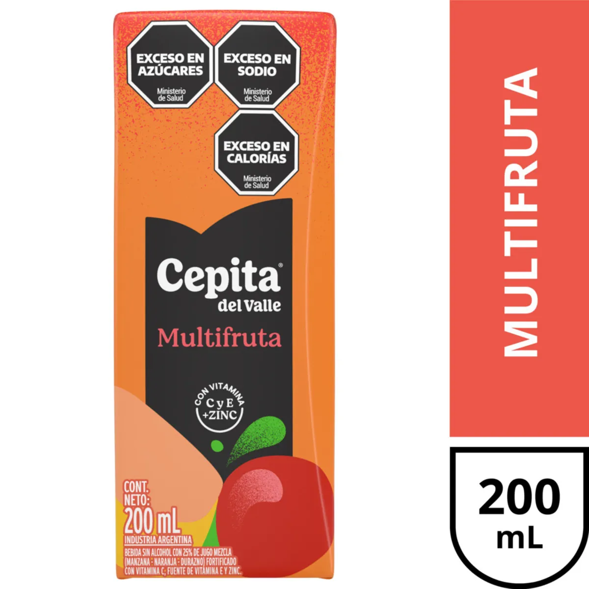 CEPITA MULTIFRUTA TB X200ML