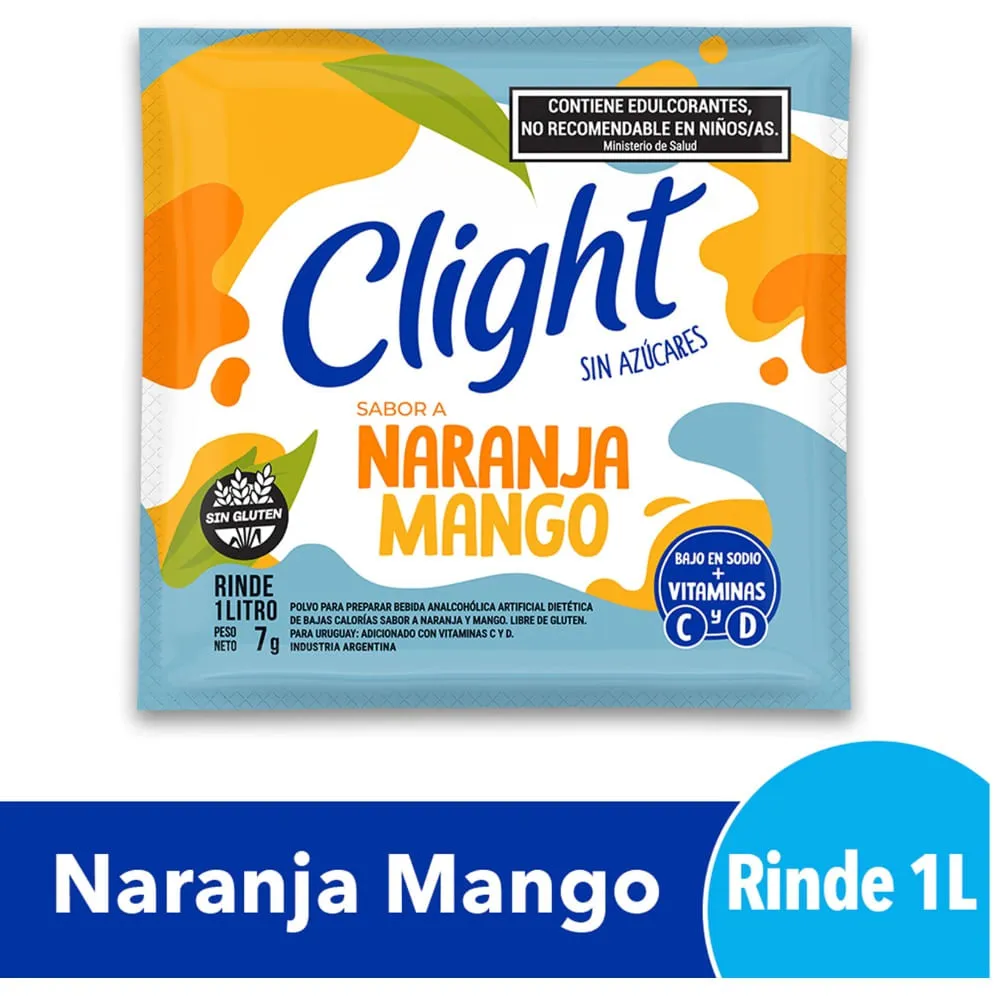 JUGO CLIGHT NARANJA MANGO 7G