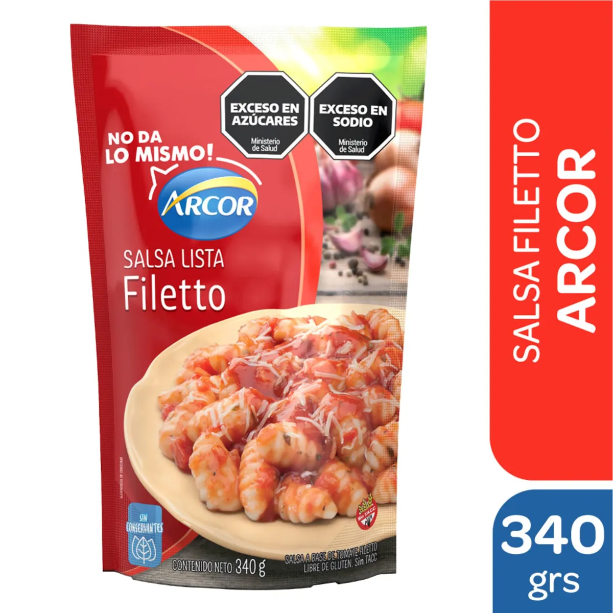 ARCOR SALSA FILETTO 340GRS