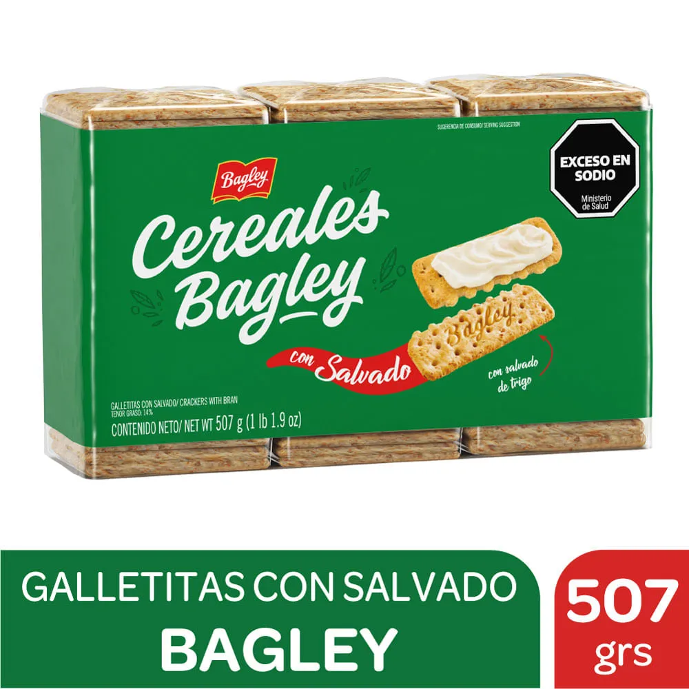 CEREALES BAGLEY SALVADO X 3 U. 