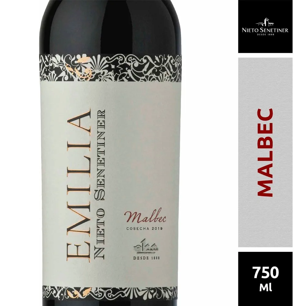 VINO EMILIA MALBEC 750CC