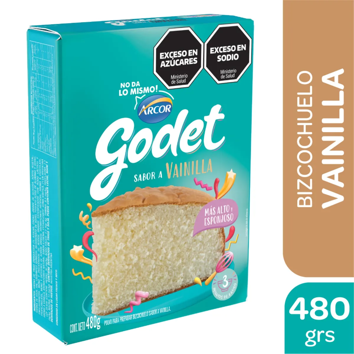 BIZCOCHUELO VAIN GODET 480G
