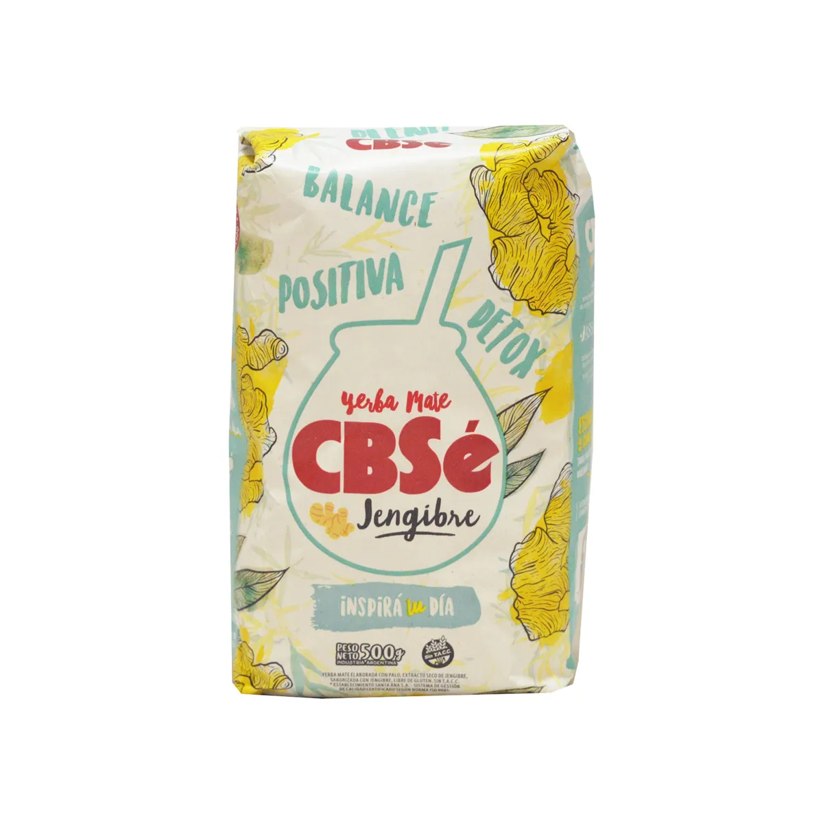 YERBA CBSE JENGIBRE 500G