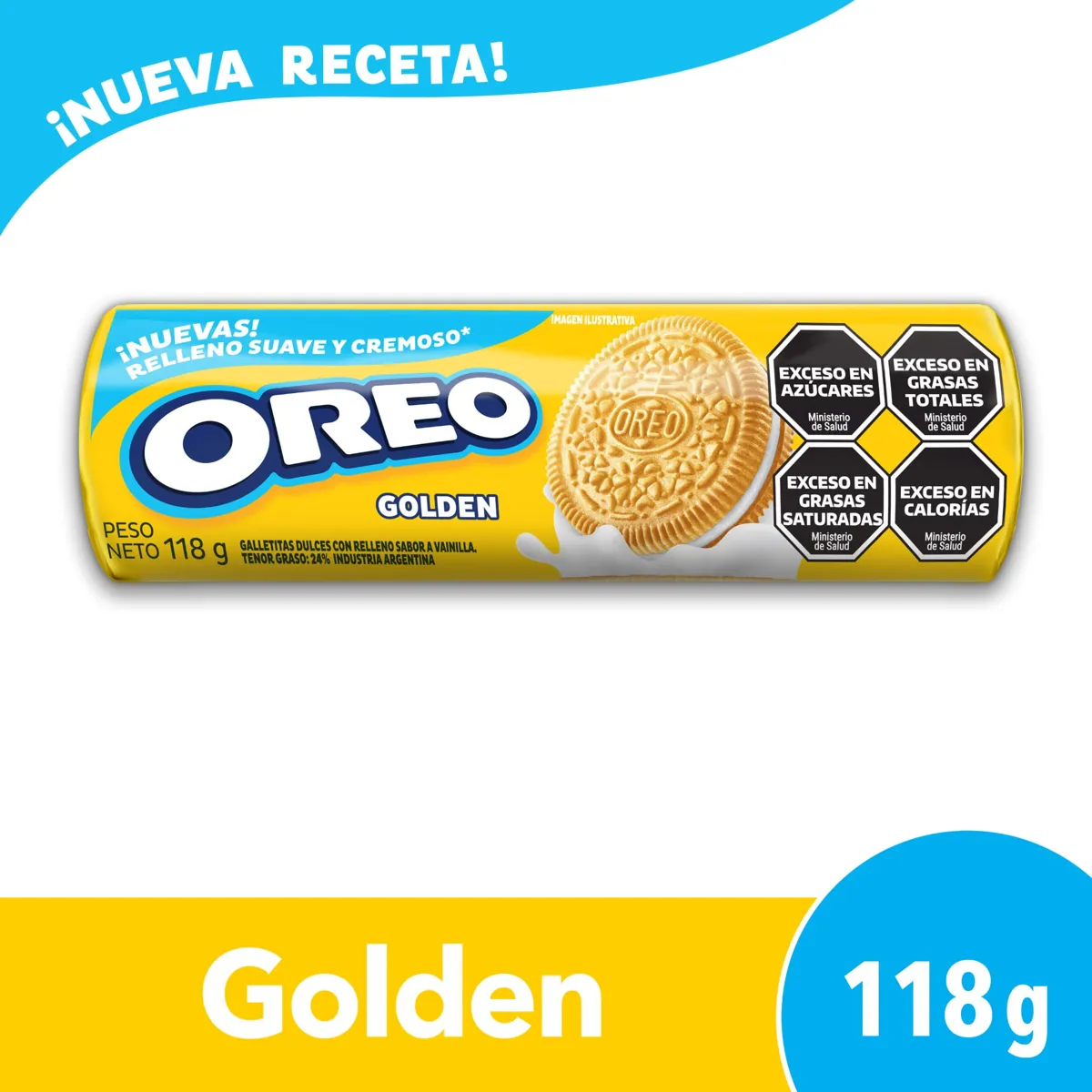 OREO GOLDEN 118G
