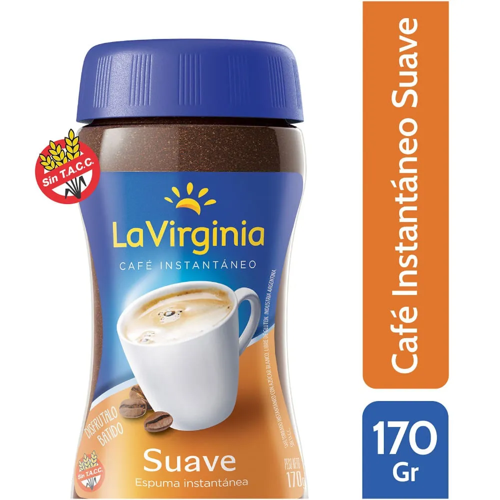 CAFE LA VIRGINIA SUAVE 170G