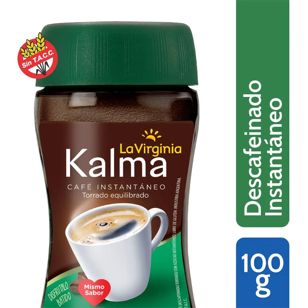 CAFE KALMA DESCAFEINADO 100G