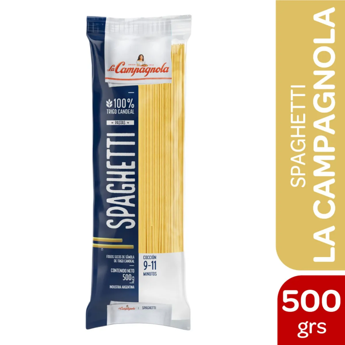 FIDEO SPAGHETTI CAMPAGNOLA 500