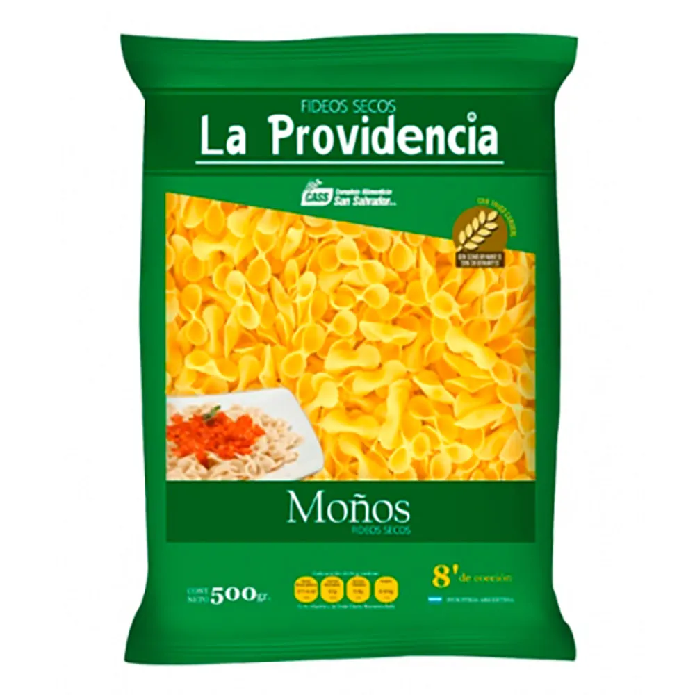 FIDEOS PROVIDENCIA MOÑOS 500