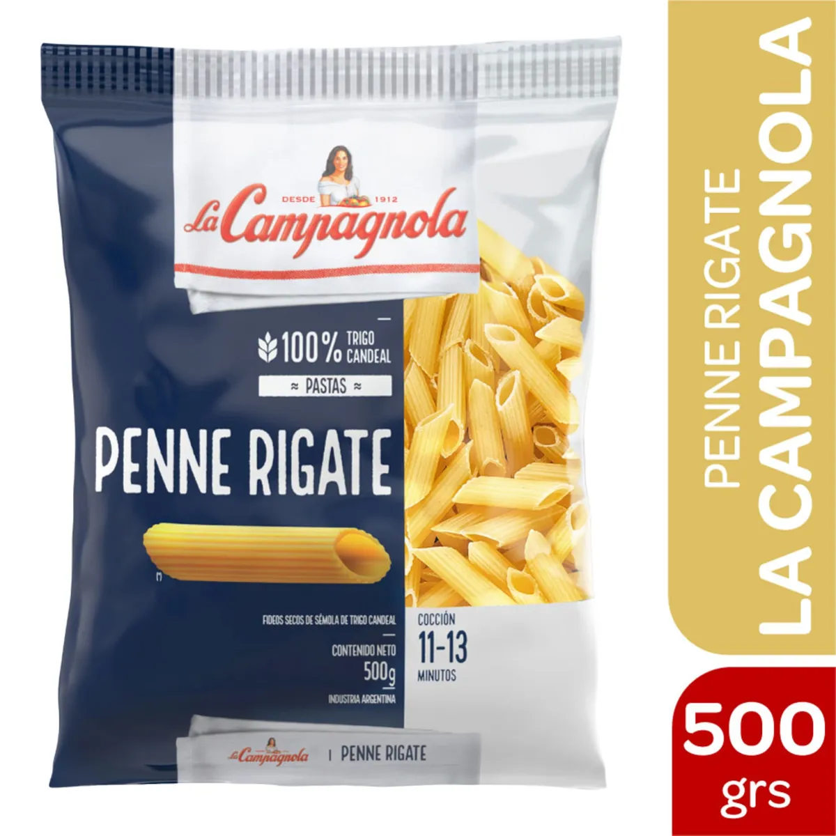 FIDEO PENNE RIGATE LA CAMPAGN. 500G