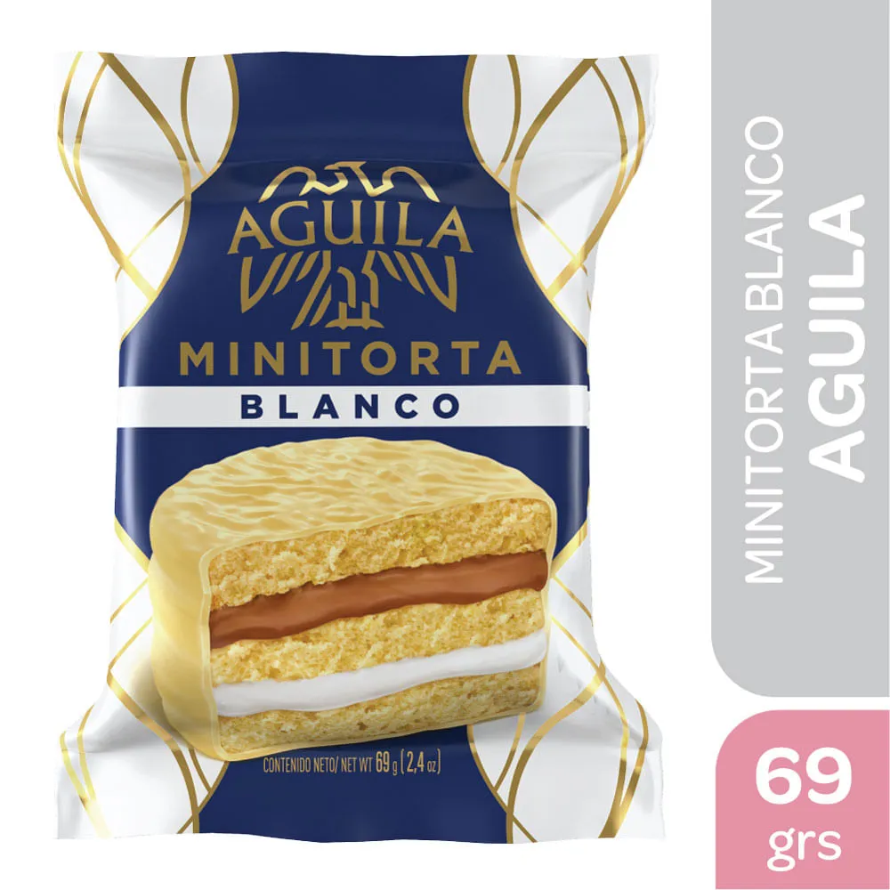 MINITORTA AGUILA BLANCO 69G