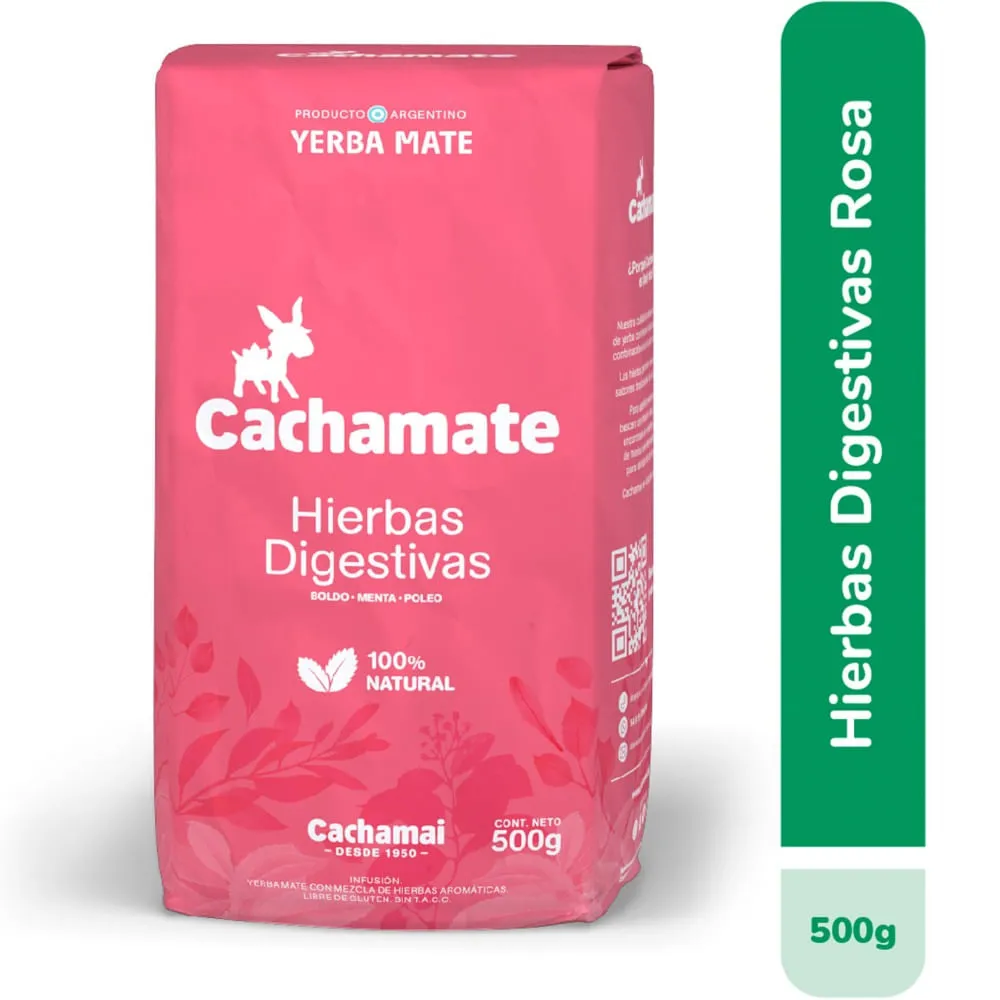YERBA CACHAMATE HIERBAS DIGESTIVAS 500G