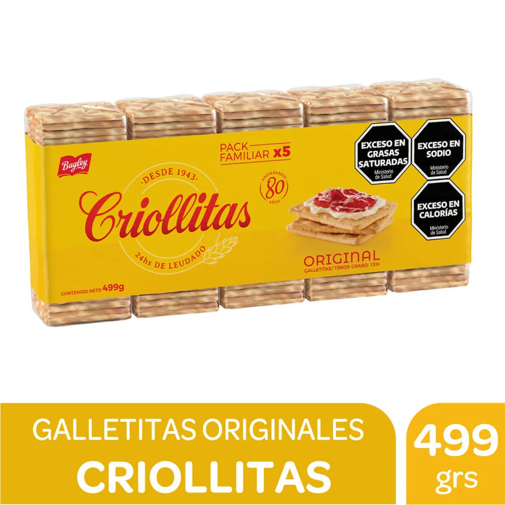 CRIOLLITAS X5 500G